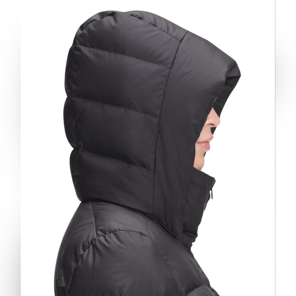 The North Face Metropolis Black Hooded Puffer Jacket XSmall - Picture 3 of 11